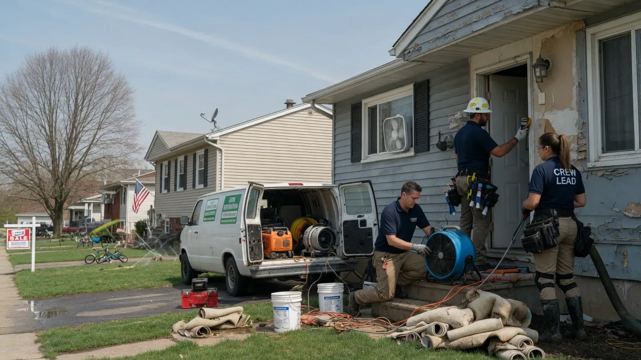 Flood Cleanup in Shidler, OK near me